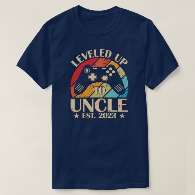 Bis zu Onkel 2023 Geschenk für Onkel T-Shirt (Design vorne)