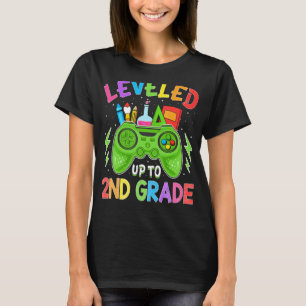 Bis zum 2. Klasse des Gamers zurück in den Schulun T-Shirt