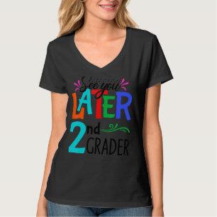 Bis zum 2. Schullehrer am letzten Tag T-Shirt