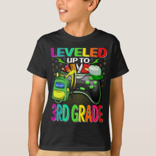 Bis zum 3. Klasse des Gamers zurück in die Schule T-Shirt