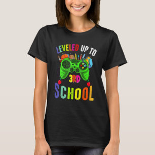Bis zum 3. Klasse des Gamers zurück in die Schule T-Shirt