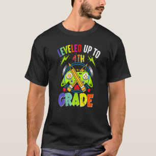 Bis zum 4. Klasse des Gamers zurück in die Schule T-Shirt