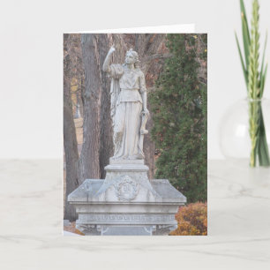 „Bis zum Anschlag“ Beileidskarte Karte