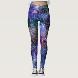 bis zum Ende der Zeit, die galaktische Raumumgebun Leggings