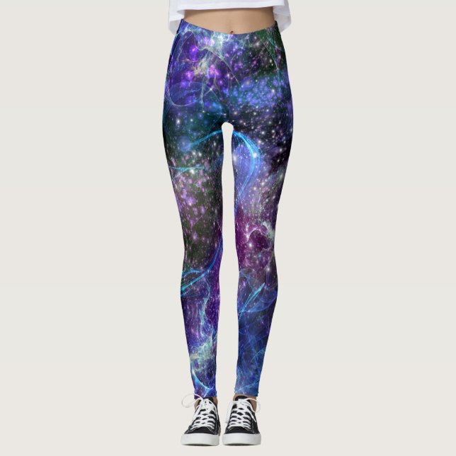 bis zum Ende der Zeit, die galaktische Raumumgebun Leggings (Vorderseite)