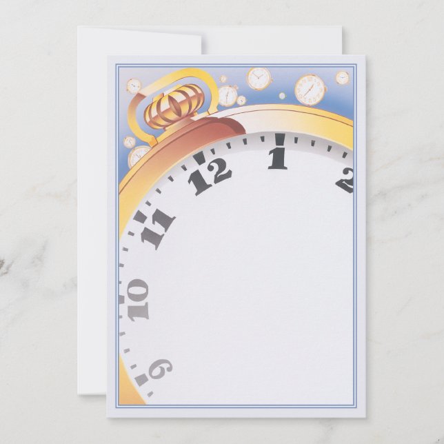 Bis zum Ende der Zeit © Mitteilungskarte (Vorderseite)