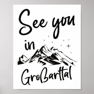 Bis zum Großarltal Sheimerburger Land Österreich / Poster