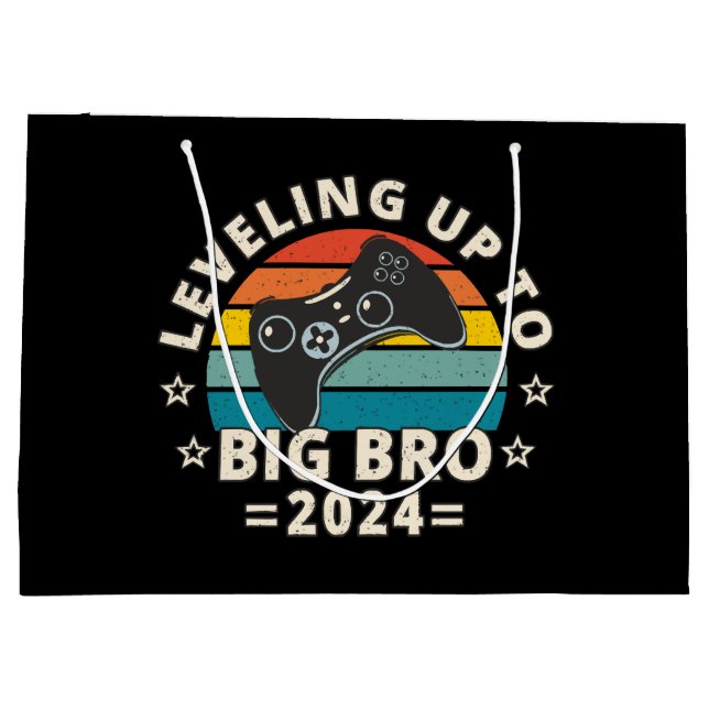 Bis zum großen Bro 2024 Große Geschenktüte (Rückseite)