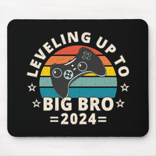 Bis zum großen Bro 2024 Mousepad (Vorne)