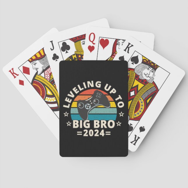 Bis zum großen Bro 2024 Spielkarten (Rückseite)