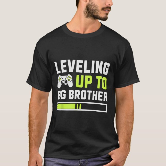 Bis zum großen Bruder - Funny Gamer für Männer K T-Shirt (Vorderseite)