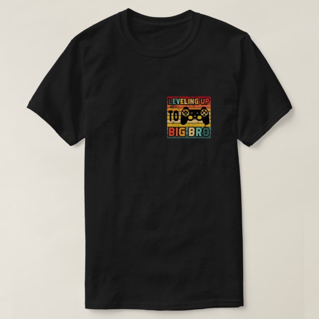 Bis zum großen Bruder T-Shirt (Design vorne)