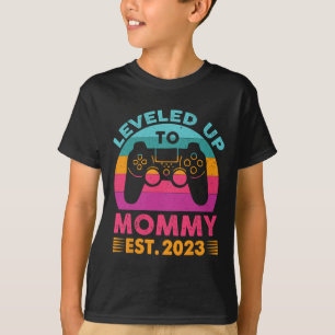 Bis zum Mommy Est 2023 Erstmaliges Mama 2023-Video T-Shirt