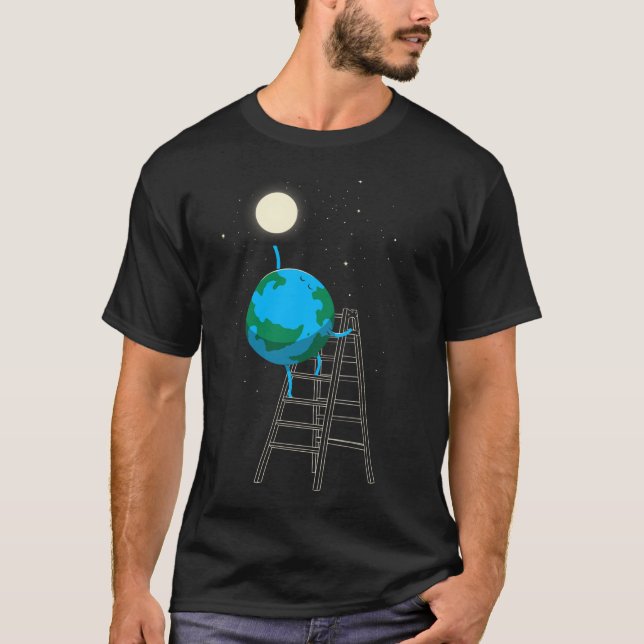 Bis zum Mond T-Shirt (Vorderseite)