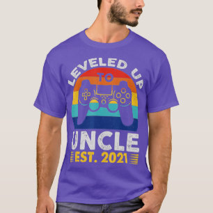 Bis zum Onkel Est 2021 Vintager Future Onkel T-Shirt