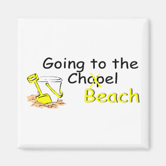 Bis zum Strand (Pail) Magnet