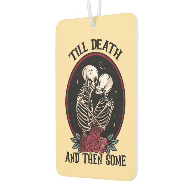"Bis zum Tod Auto Freshener Autolufterfrischer (Links)