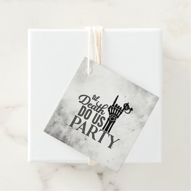 Bis zum Tod Geschenkanhänger (Beispiel)