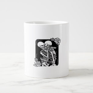Bis zum Tod machen wir lustiges Design Jumbo-Tasse