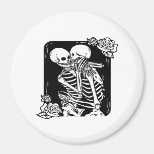Bis zum Tod machen wir lustiges Design Magnet