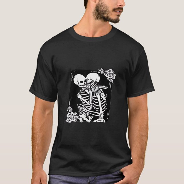 Bis zum Tod machen wir lustiges Design T-Shirt (Vorderseite)