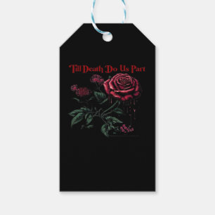 Bis zum Tod machen wir Teil Classic - Liebe Design Geschenkanhänger