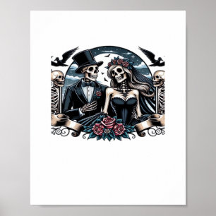 Bis zum Tod machen wir Teil - gotische Liebe Poster