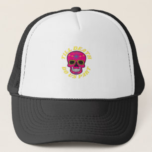 Bis zum Tod machen wir Teil klassisch - gotische H Truckerkappe