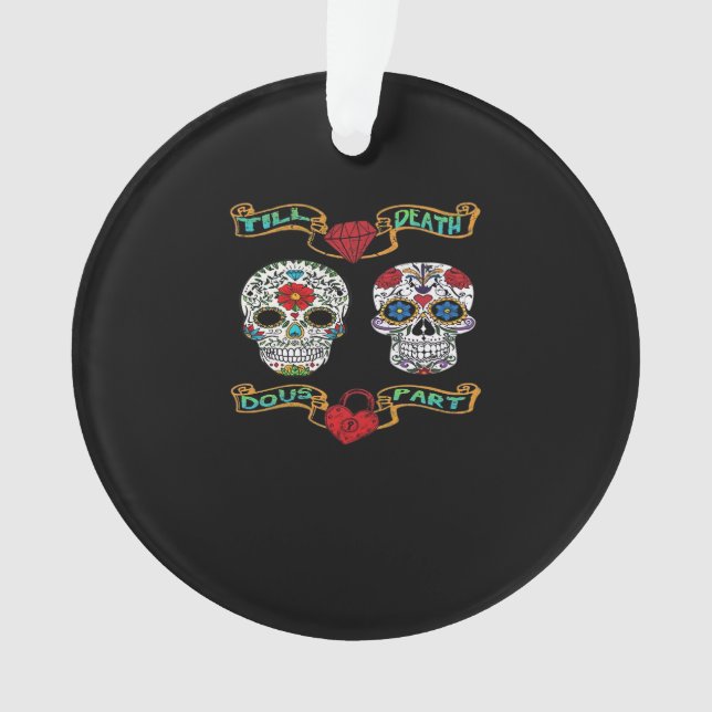 Bis zum Tod machen wir Teil - klassische Jagd Ornament (Vorderseite)