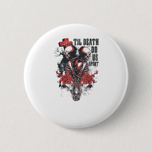 Bis zum Tod machen wir Teil - Minimalistisches Ske Button