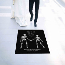 Bis zum Tod machen wir Teil Skelettboden Decal