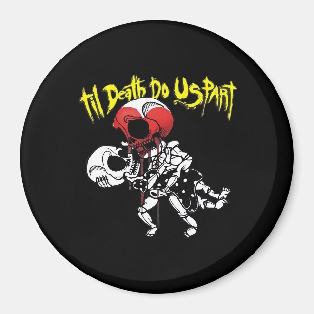 Bis zum Tod machen wir Teil - Skelettknochen für i Magnet (Vorne)