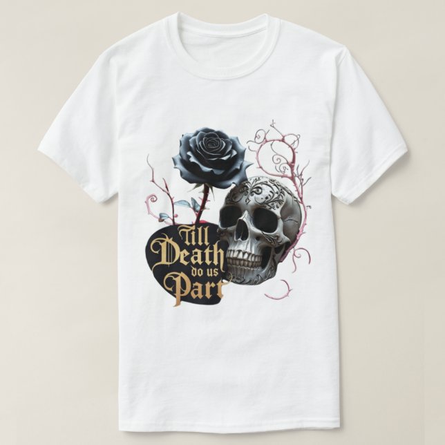 Bis zum Tod machen wir Teil T-Shirt (Design vorne)