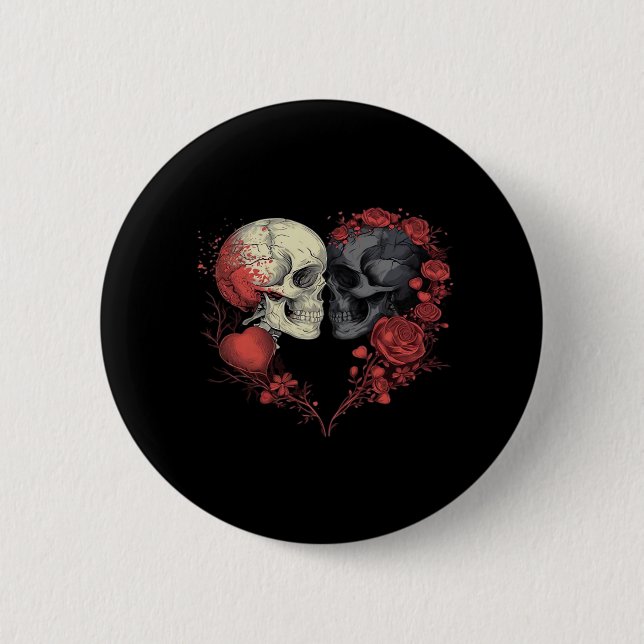 Bis zum Tod machen wir Teil - unheimlich schöne Li Button (Vorderseite)