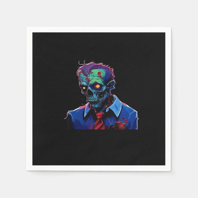 Bis zum Tod machen wir Teil - Verpflichtungsentwur Serviette (Vorderseite)