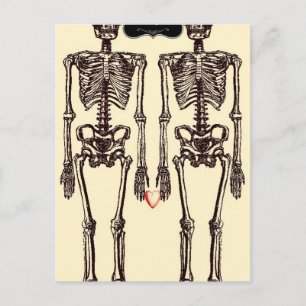 Bis zum Tod sind wir Teil Postkarte