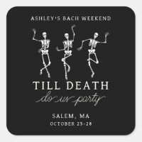 Bis zum Tod tun uns Party Bachelorette Wochenende
