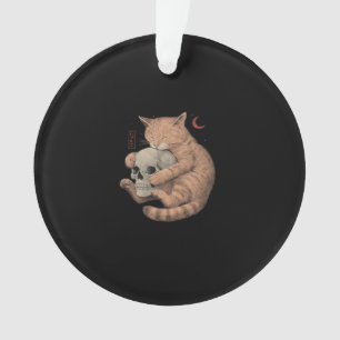 Bis zum Tod tun uns Party Cat Skull Classic Ornament
