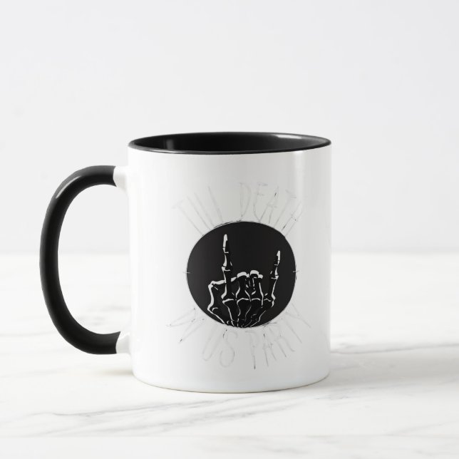 Bis zum Tod tun uns Party Classic Tasse (Links)