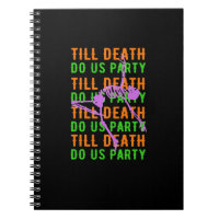 Bis zum Tod tun uns Party Funny Halloween Verlobun
