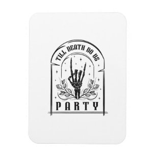 Bis zum Tod tun uns Party Geschenke Retro Bachelor Magnet