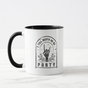 Bis zum Tod tun uns Party Geschenke Retro Bachelor Tasse