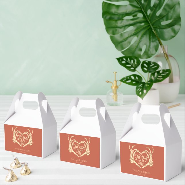 Bis zum Tod tun uns Party maßgeschneiderte Hochzei Geschenkschachtel (Zahlreiche)