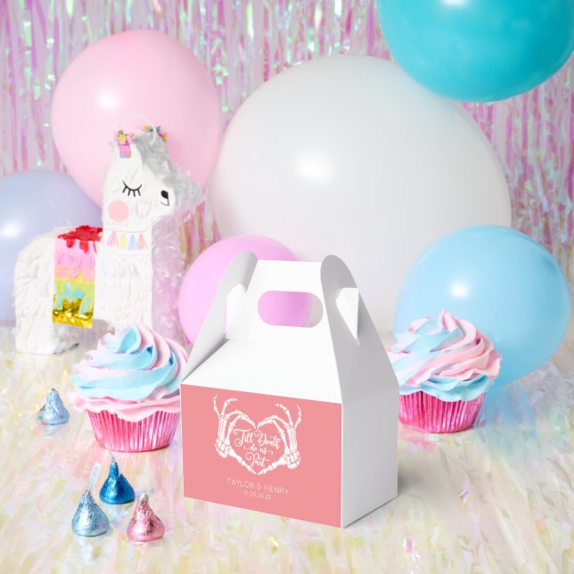 Bis zum Tod tun uns Party maßgeschneiderte Hochzei Geschenkschachtel (Party)