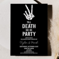 Bis zum Tod tun uns Party Skelett Halloween-Party