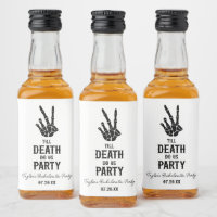 Bis zum Tod tun uns Party Skelett Junggeselinnen-A