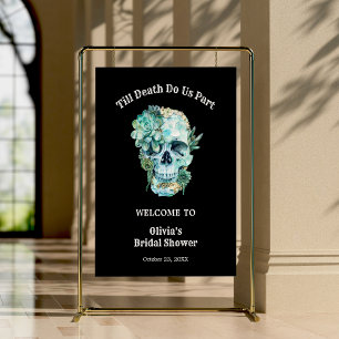 Bis zum Tod tun uns Teil Brautparty Willkommen Poster