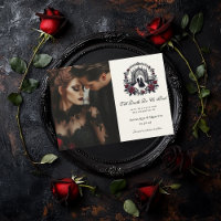 Bis zum Tod tun uns Teil Elegant Save the Date geh