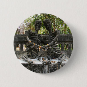 Bis zum Tod tun uns Teil ... Nong Khai, Thailand Button