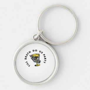 Bis zum Tod tun uns Teil Y Classic Funny Schlüsselanhänger